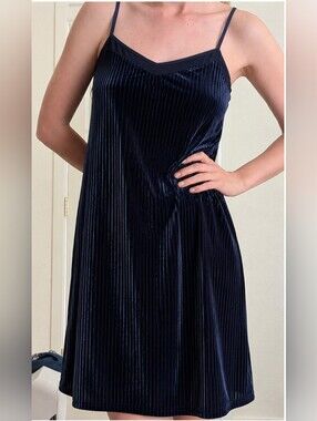 Mudd Slip Velvet Dress